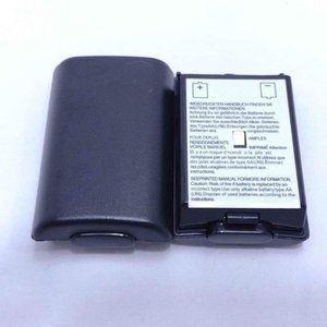 2x Xbox 360 AA Battery Pack Back Covers - Black Color - Brand New